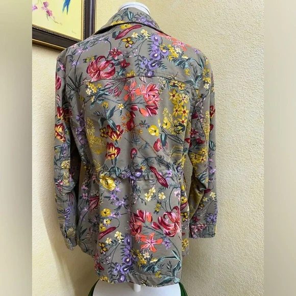 Floral Safari Jacket - Picture 7 of 15